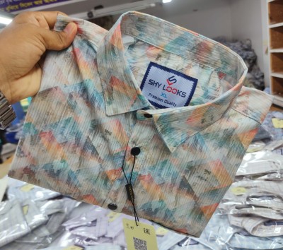 Premium full Sleeve China Magnet Print Shirt